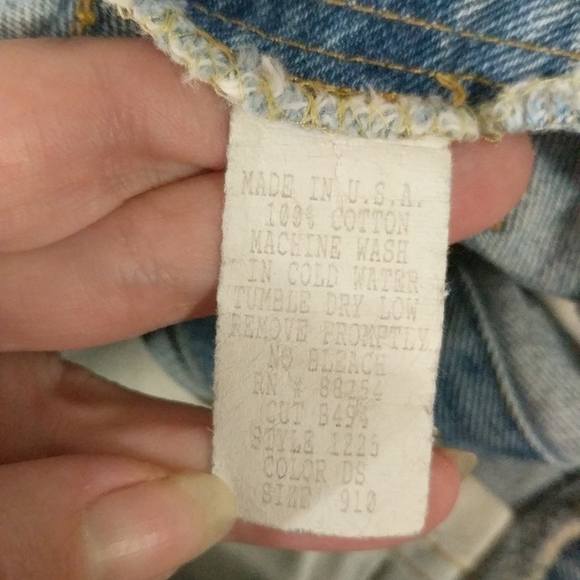 Baxis Light Wash Denim Button Down Skirt - size 9/10 - Picture 3 of 6